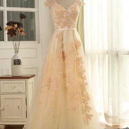Handmade Pretty Tulle Long Woman Formal Gown With..