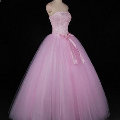 Pink Sweet 16 Gowns, Gorgeous Tulle Ball Gowns,..
