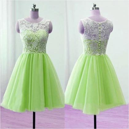 Lace and Tulle Homecoming Dresses, ..