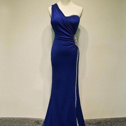 Beautiful Blue Evening Party Dress, Long One..