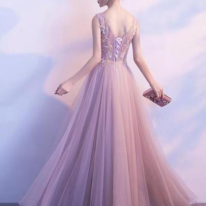 Charming V-neckline Formal Gown, Prom Dresses..