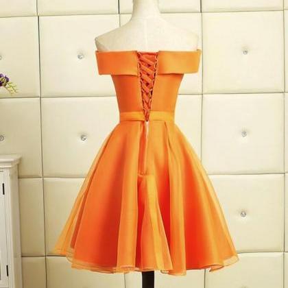 Lovely Organza Beautiful Knee Length Party Dress..