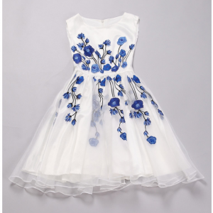 Pretty Organza Ball Gown Dress, Summer Dresses,..