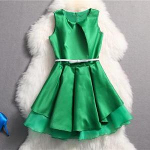 Fashion Short Green Summer Dresses, Dresses, Women..