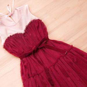 Cute Ball Gown Tulle Sweetheart Knee Length..