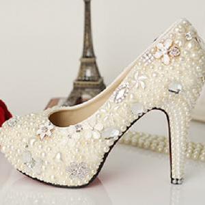 Cool And Girly Peals Highe Heel, Beautiful High..