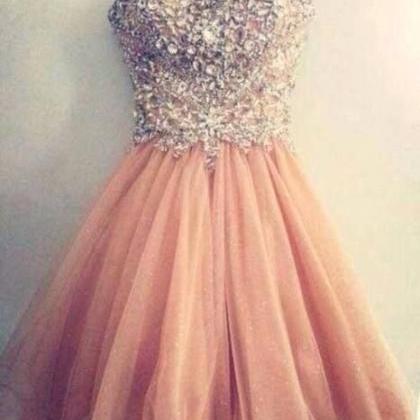 Pretty Tulle Spark Mini Light Pink Sweetheart Prom..