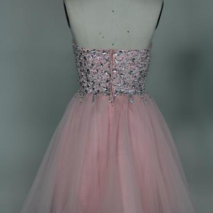 Sparkle Mini Sweetheart Tulle Prom Dresses 2015..