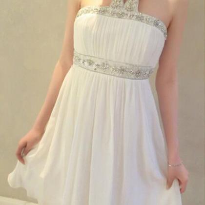 Sparkle And Lovely Chiffon Short Party Dress With..