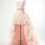 Enhancing Ball Gown Sweetheart Asymmetrical Beaded Prom Dress