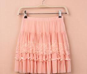 Pretty Cute Pink Skirt, Women Skirts, Sweet Skirts, Skirts 2015 on Luulla
