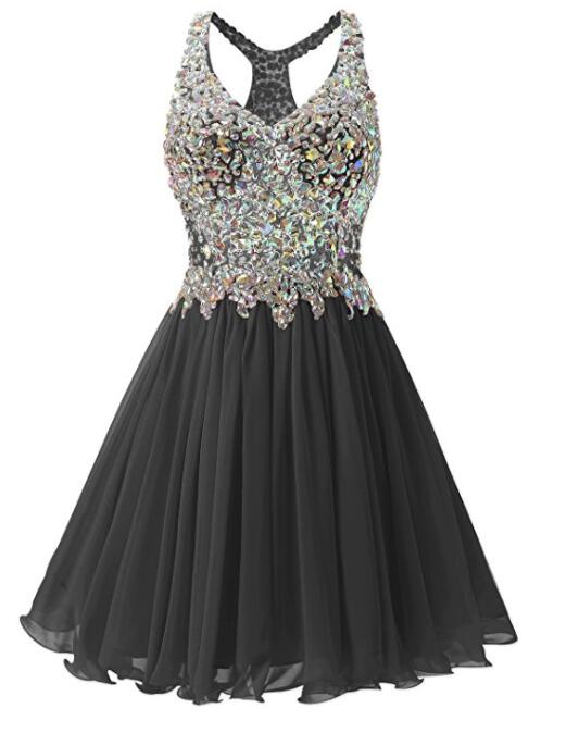 white christmas dresses Tiered Chiffon Halter Mini Dress main image 1