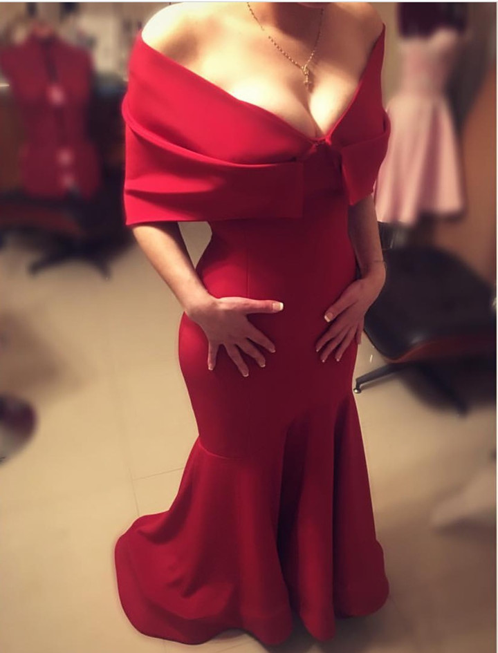Sexy Red Gowns, Mermaid Party Dresses, Long Prom Dresses