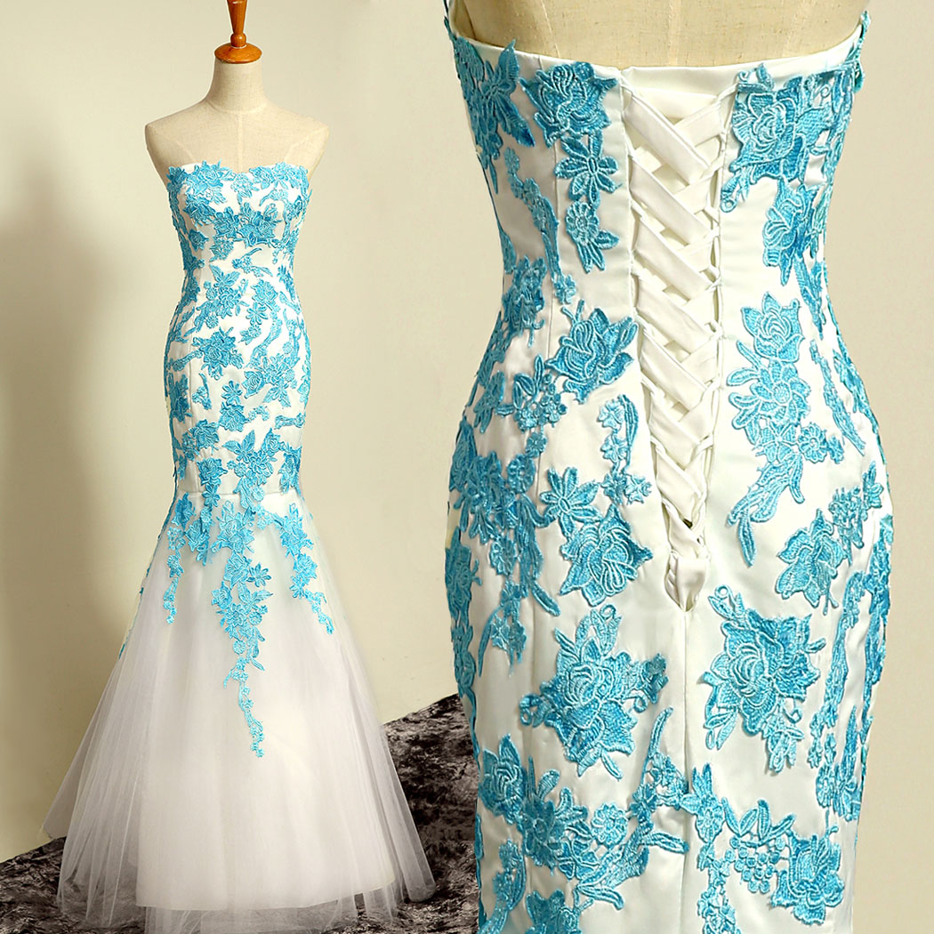 New Arrival A Line Charming gray tulle lace Sleeveless Open Back Applique Floor-Length prom dress,220041