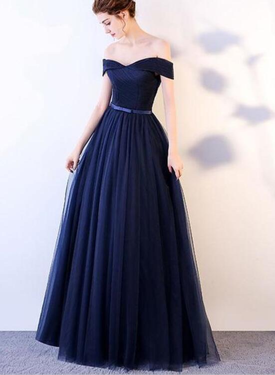 open lace back dress Off-The-Shoulder Long Sweetheart Prom Dress with Beads Red / 2 main image 0