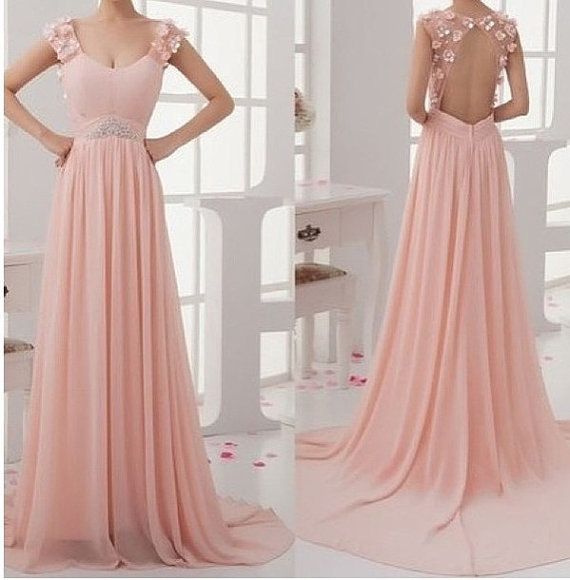Pink Chiffon Long Prom Dress 2018, Prom Party Dresses, Pink Long Dresses, Formal Gowns Pink Chiffon Long Prom Dress 2018, Prom Party Dresses, Pink Long Dresses, Formal Gowns