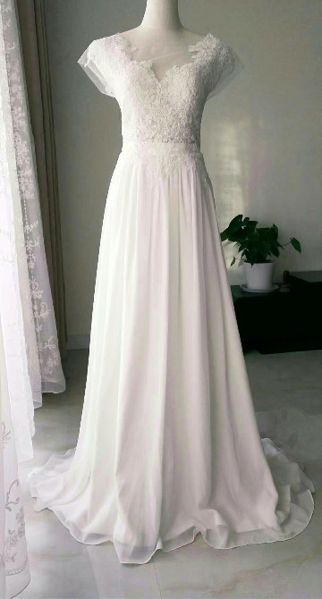 simple cute wedding dress