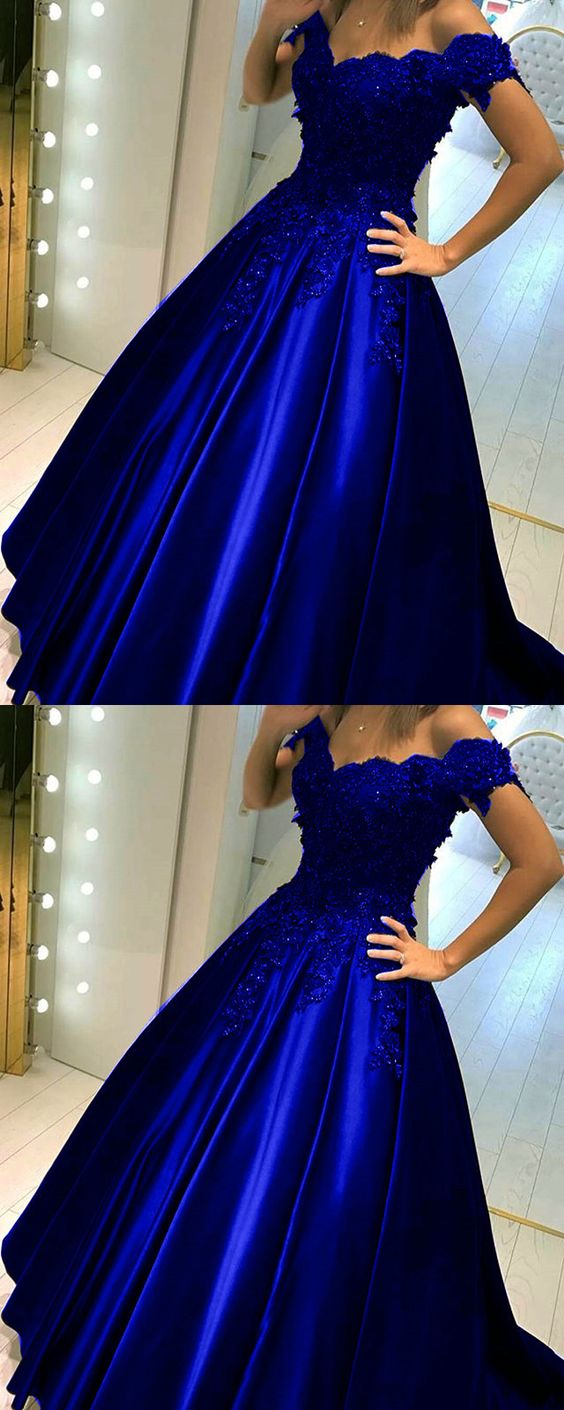 Image result for royal blue gown