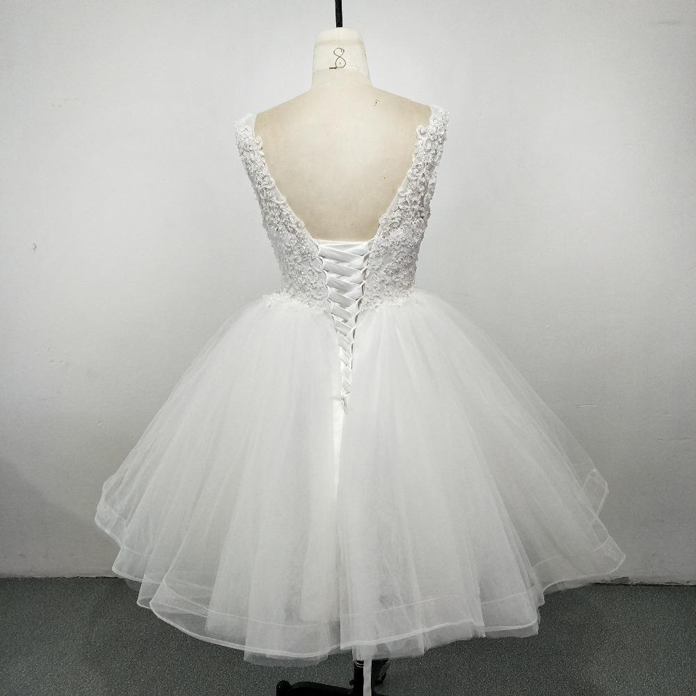 short vintage beach wedding dresses Ivory Chiffon Beach Wedding Dresses Rhinestone Belt Short Sleeve Wedding Dress AWD1162
