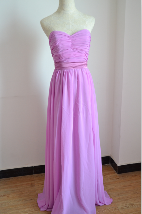 A-Line Sweetheart Floor Length Prom Dress/Bridesmaid Dresses/Graduation Dresses