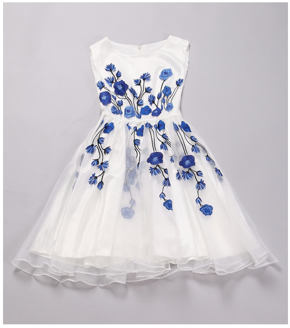 Pretty Organza Ball Gown Dress, Summer Dresses, Short Dresses, Mini Dress, White Dress