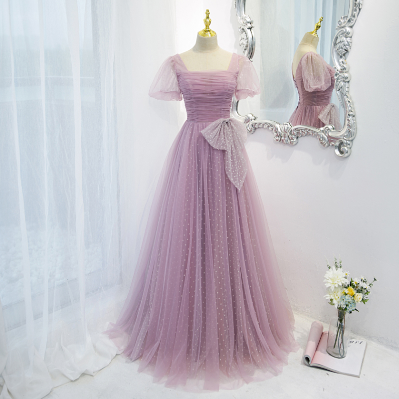 purple princess dress