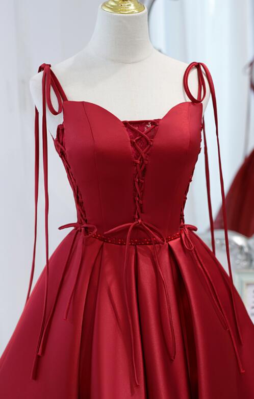 open lace back dress L0932