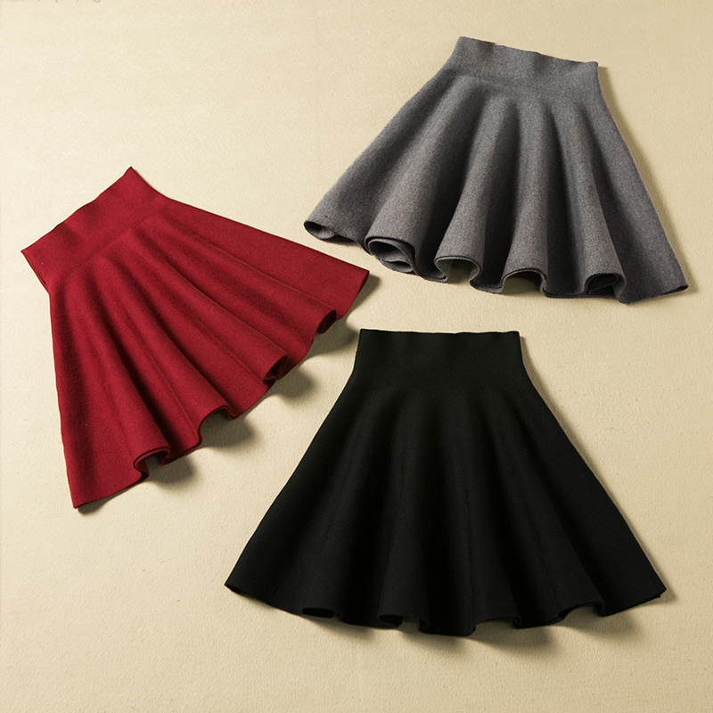 Lovely Mini Skirt For Autumn Or Winter, Nice Skirt 2016, Women Skirts