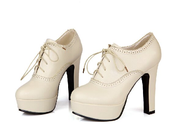 Sweet Lace-up High Heels, Lace-up High Heels For Girls, High Heels ...