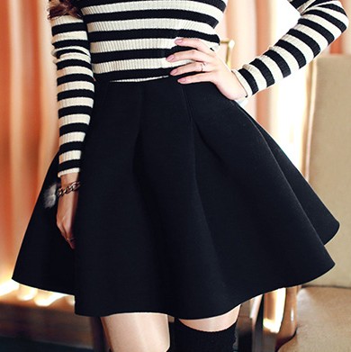 High Quality and Lovely Skirt for Autumn or Winter, Burgundy Skirt, Blue Cute Skirt, Black Skirts