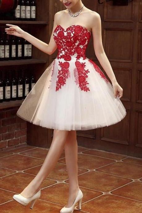 Tulle High Quality Homecoming Dresses, Cute Party Dress, Short Formal Dress