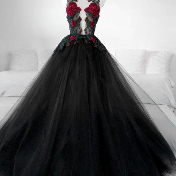 Black Sweetheart Formal Dresses, Black Junior Prom Dresses, Black Party ...