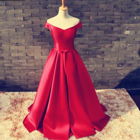 red and grey gown