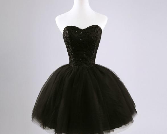 Elegant Ball Gown Prom Dresses, Sweetheart Mini Ball Gown Dresses ...